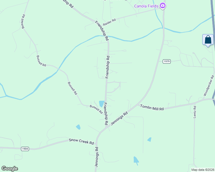 map of restaurants, bars, coffee shops, grocery stores, and more near 185 Friendship Road in Statesville