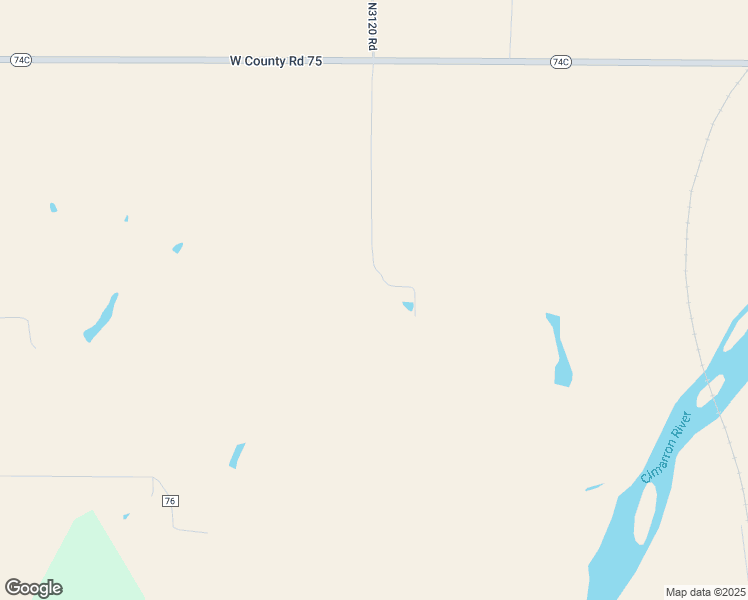 map of restaurants, bars, coffee shops, grocery stores, and more near 1487 State Highway 74C in Guthrie