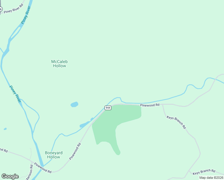 map of restaurants, bars, coffee shops, grocery stores, and more near 6415 Pinewood Road in Nunnelly