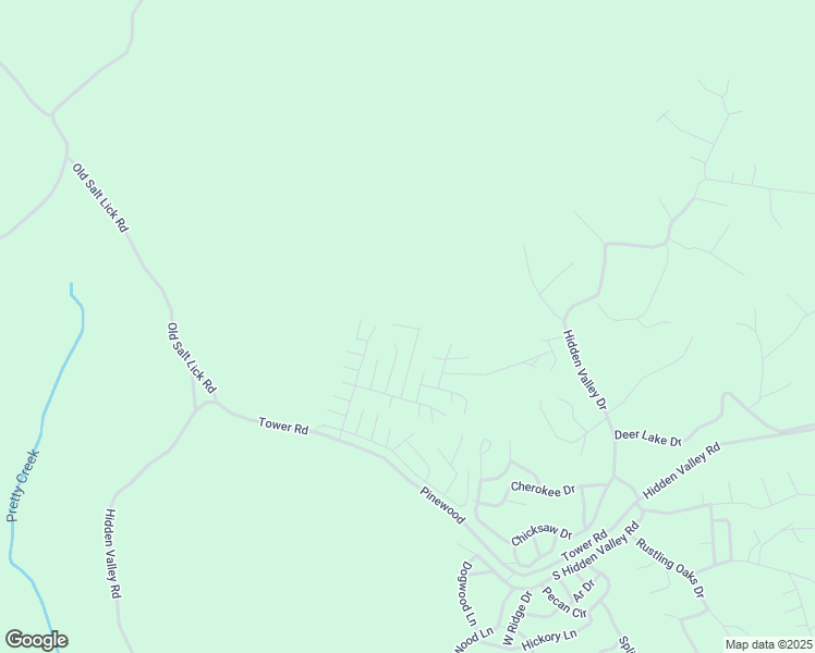 map of restaurants, bars, coffee shops, grocery stores, and more near 4518 Cabin Court in Nunnelly