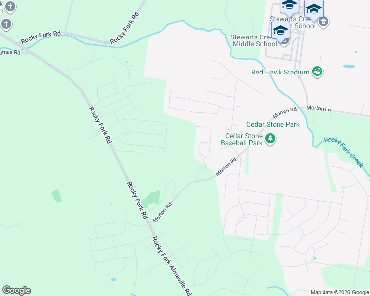 map of restaurants, bars, coffee shops, grocery stores, and more near 4356 Morton Lane in Smyrna