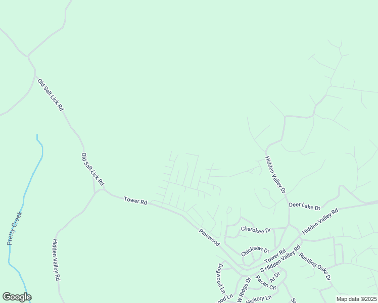 map of restaurants, bars, coffee shops, grocery stores, and more near 4518 Cabin Court in Nunnelly