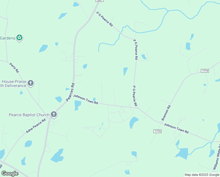 map of restaurants, bars, coffee shops, grocery stores, and more near 45 Surrey Lane in Zebulon