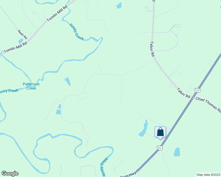 map of restaurants, bars, coffee shops, grocery stores, and more near 200 Henkel Farm Road in Olin