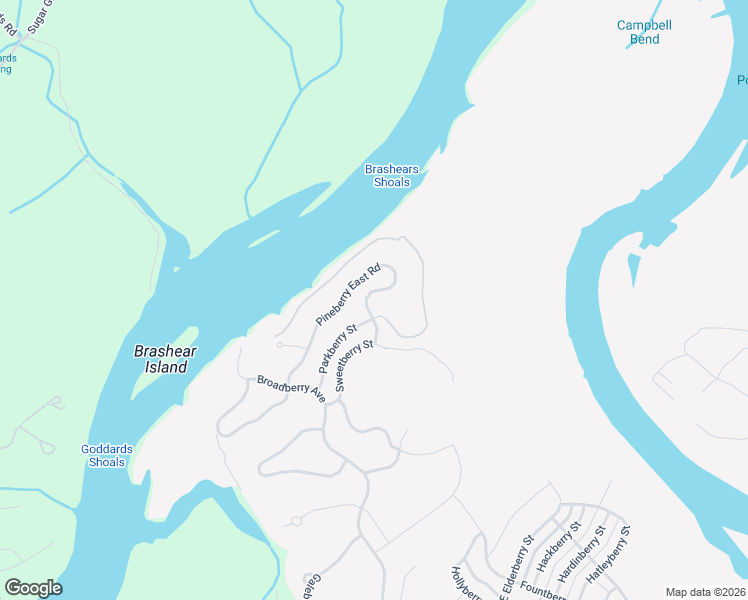 map of restaurants, bars, coffee shops, grocery stores, and more near 129 Pineberry East Road in Oak Ridge