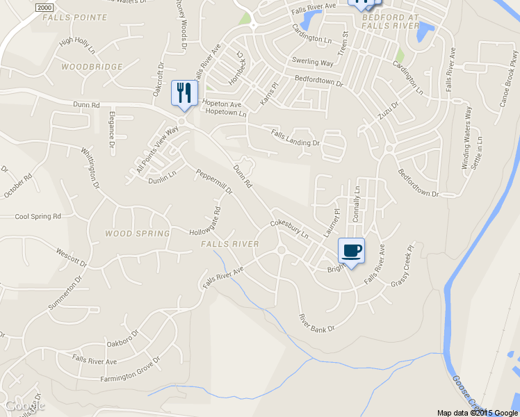 map of restaurants, bars, coffee shops, grocery stores, and more near 2108 Dunn Road in Raleigh
