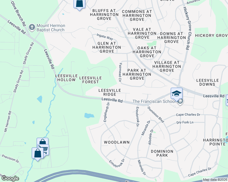 map of restaurants, bars, coffee shops, grocery stores, and more near 12010 McBride Drive in Raleigh
