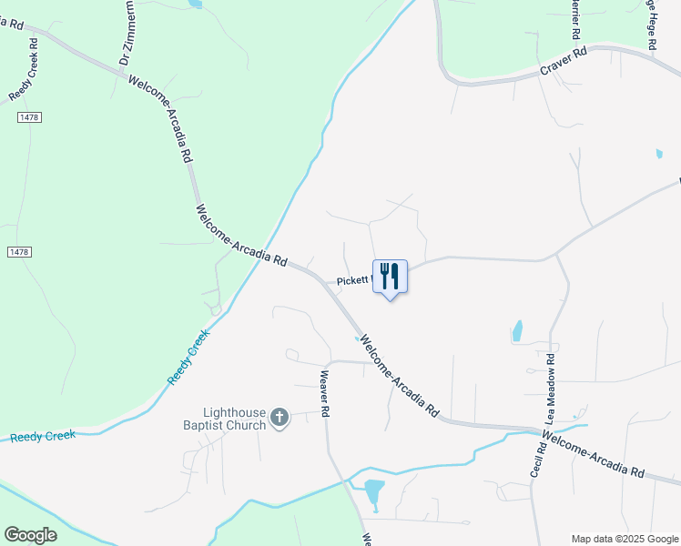 map of restaurants, bars, coffee shops, grocery stores, and more near 145 Pickett Road in Lexington
