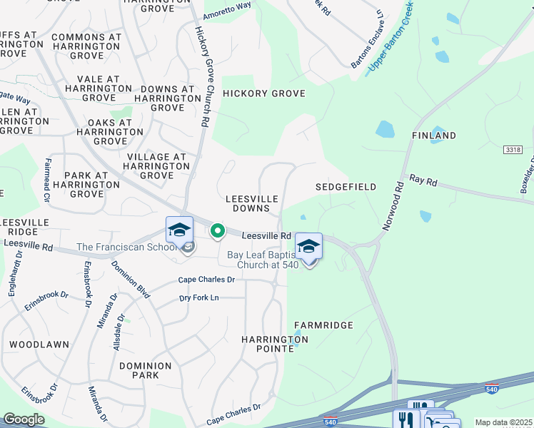 map of restaurants, bars, coffee shops, grocery stores, and more near 11309 Claybank Place in Raleigh