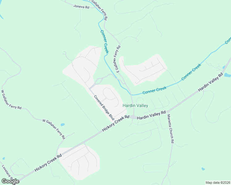map of restaurants, bars, coffee shops, grocery stores, and more near 2312 Misty Mountain Circle in Knoxville