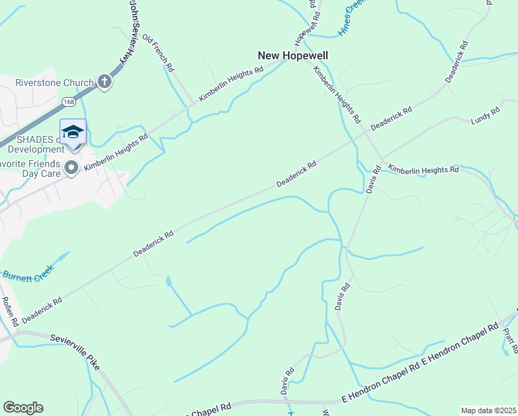 map of restaurants, bars, coffee shops, grocery stores, and more near 1032 Deaderick Road in Knoxville