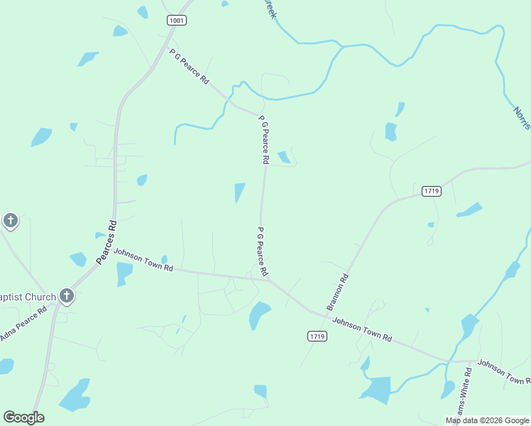 map of restaurants, bars, coffee shops, grocery stores, and more near 390 P G Pearce Road in Zebulon