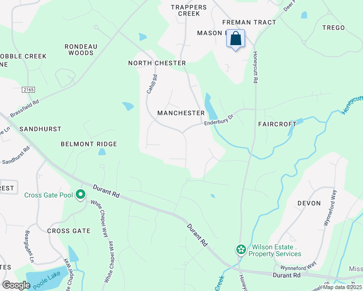 map of restaurants, bars, coffee shops, grocery stores, and more near 921 Welland Court in Raleigh
