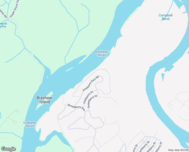 map of restaurants, bars, coffee shops, grocery stores, and more near 129 Pineberry East Road in Oak Ridge