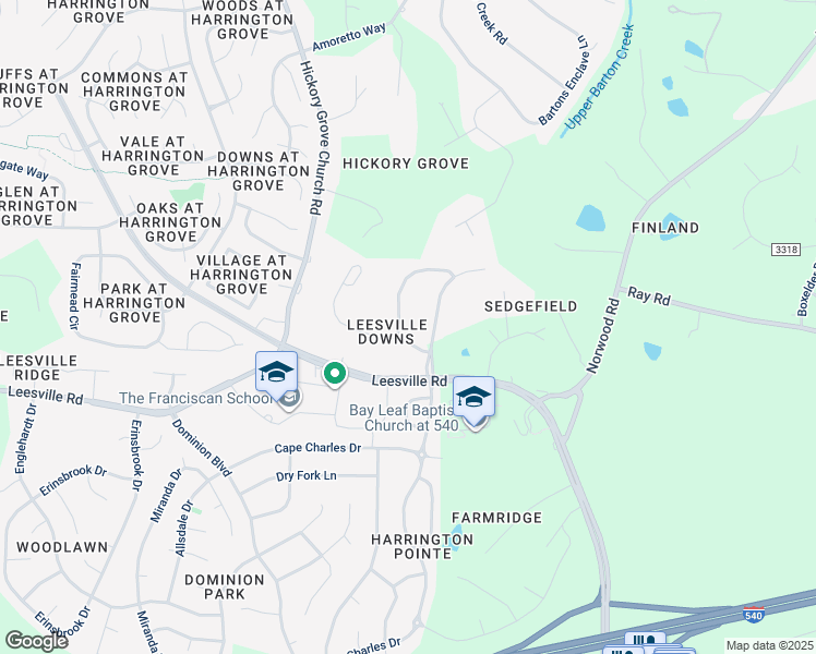 map of restaurants, bars, coffee shops, grocery stores, and more near 11100 Lakeshore Drive in Raleigh