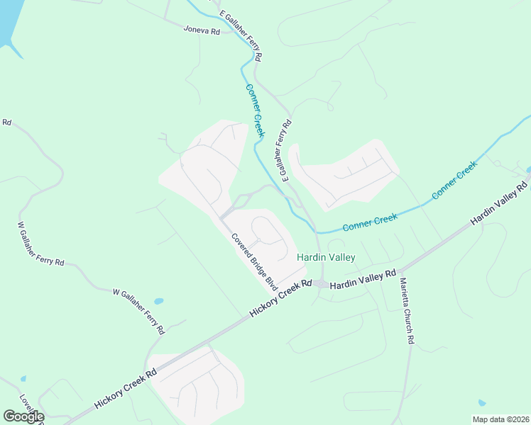 map of restaurants, bars, coffee shops, grocery stores, and more near 2215 East Gallaher Ferry Road in Knoxville