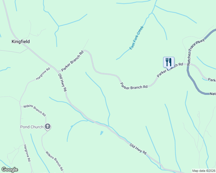map of restaurants, bars, coffee shops, grocery stores, and more near 5557 Parker Branch Road in Franklin