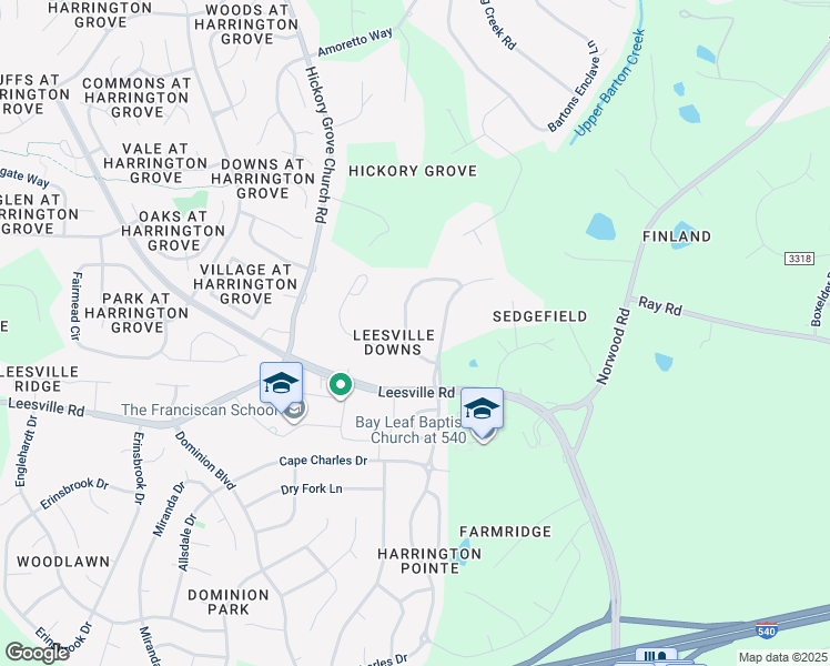 map of restaurants, bars, coffee shops, grocery stores, and more near 11100 Lakeshore Drive in Raleigh