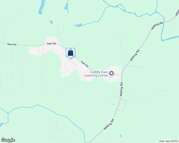 map of restaurants, bars, coffee shops, grocery stores, and more near 736 Sain Road in Mocksville