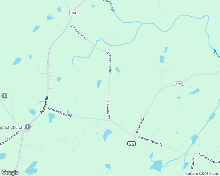 map of restaurants, bars, coffee shops, grocery stores, and more near 350 P G Pearce Road in Zebulon