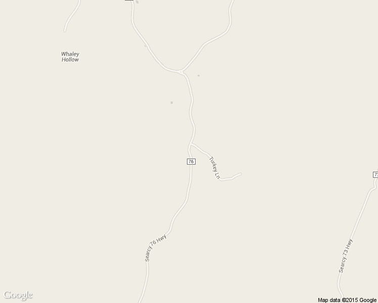 map of restaurants, bars, coffee shops, grocery stores, and more near County Road 76 in Searcy