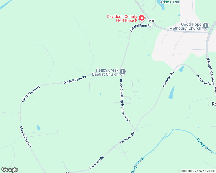map of restaurants, bars, coffee shops, grocery stores, and more near 721 Old Mill Farm Road in Lexington
