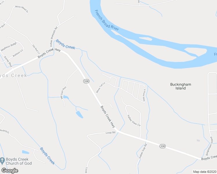 map of restaurants, bars, coffee shops, grocery stores, and more near 1138 White Tail Lane in Sevierville