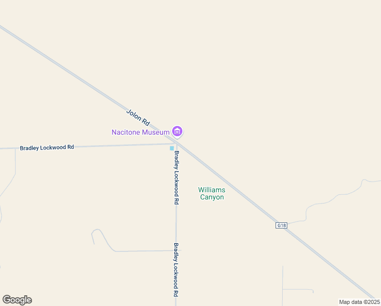 map of restaurants, bars, coffee shops, grocery stores, and more near Jolon Road in Bradley