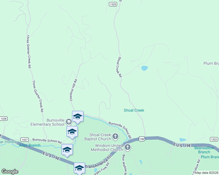 map of restaurants, bars, coffee shops, grocery stores, and more near 80 Towe Lane in Burnsville