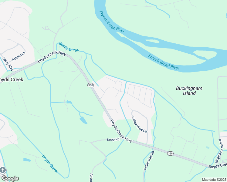 map of restaurants, bars, coffee shops, grocery stores, and more near 1138 White Tail Lane in Sevierville