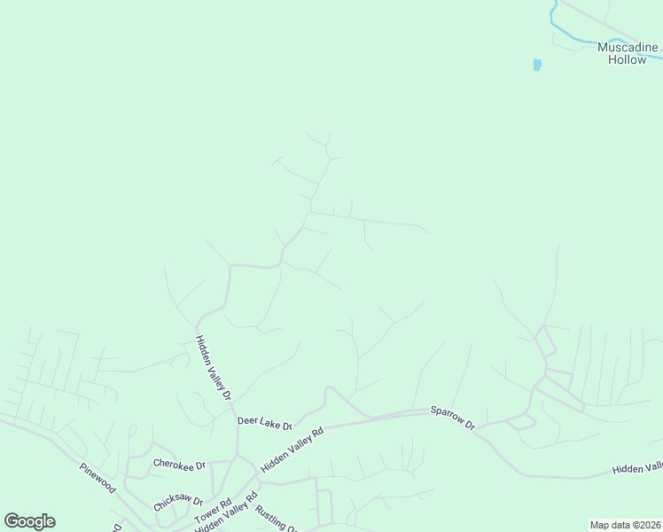 map of restaurants, bars, coffee shops, grocery stores, and more near 3428 Hawk Court in Nunnelly