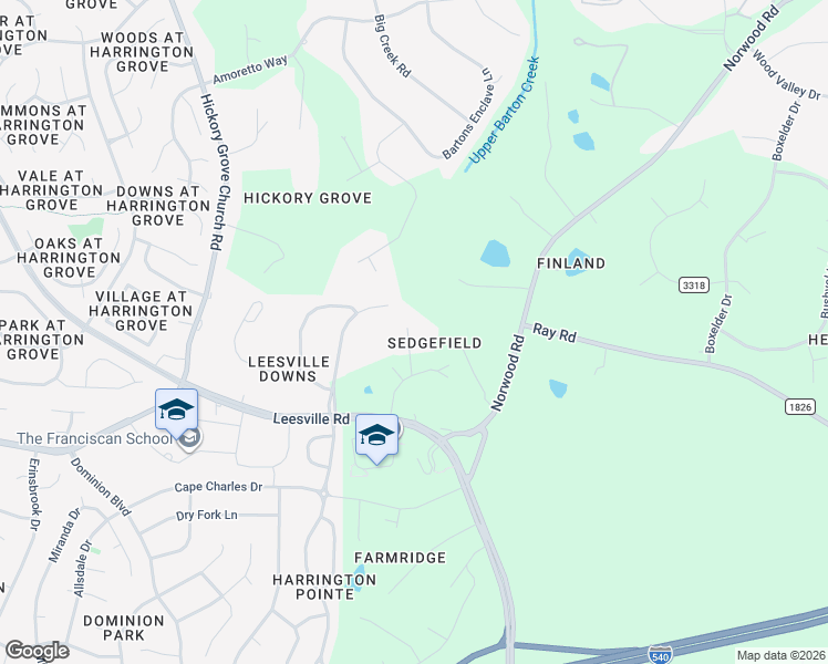 map of restaurants, bars, coffee shops, grocery stores, and more near 11209 Sedgefield Drive in Raleigh