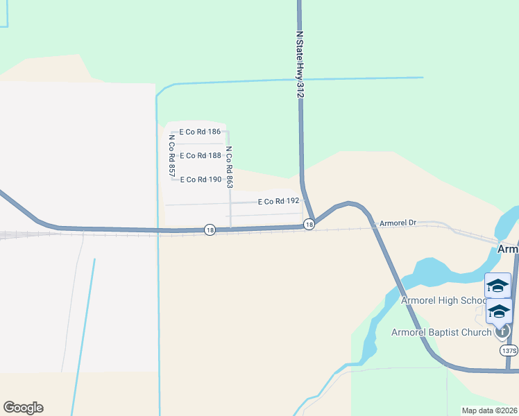 map of restaurants, bars, coffee shops, grocery stores, and more near 312 Armorel Drive in Blytheville