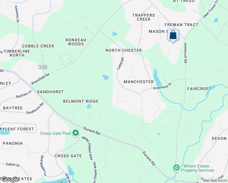 map of restaurants, bars, coffee shops, grocery stores, and more near 10621 Marabou Court in Raleigh