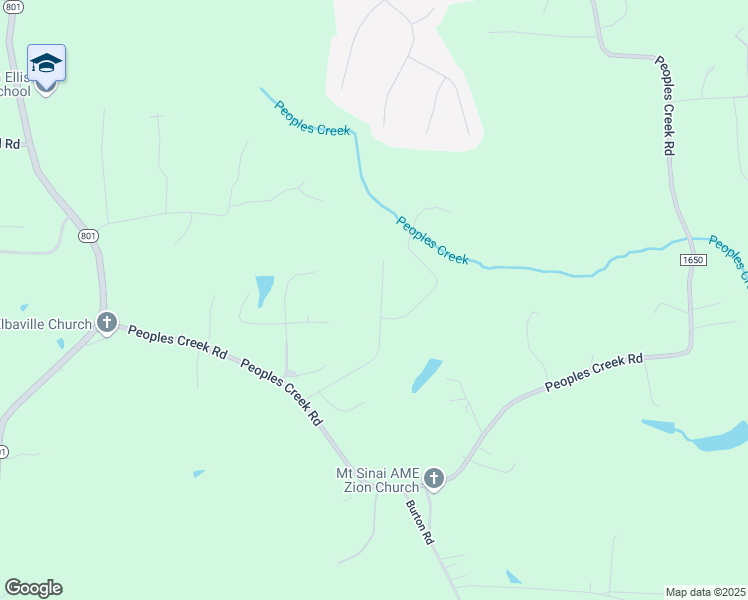 map of restaurants, bars, coffee shops, grocery stores, and more near 139 East Rollingmeadow Road in Advance
