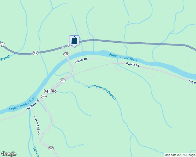 map of restaurants, bars, coffee shops, grocery stores, and more near Hollow Road in Del Rio