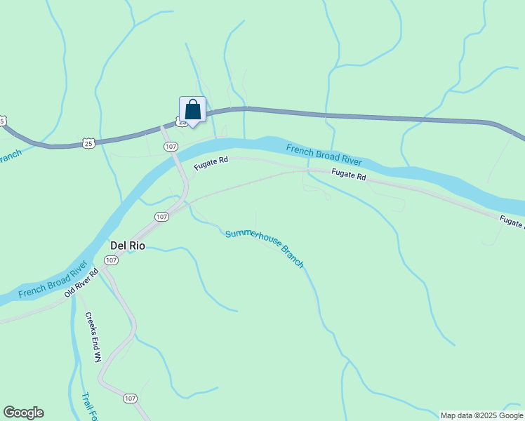 map of restaurants, bars, coffee shops, grocery stores, and more near Hollow Road in Del Rio