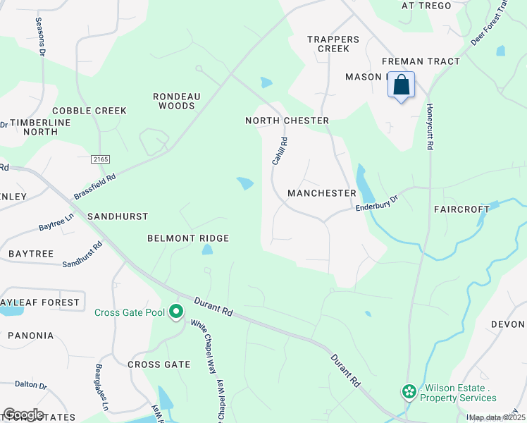 map of restaurants, bars, coffee shops, grocery stores, and more near 10621 Marabou Court in Raleigh
