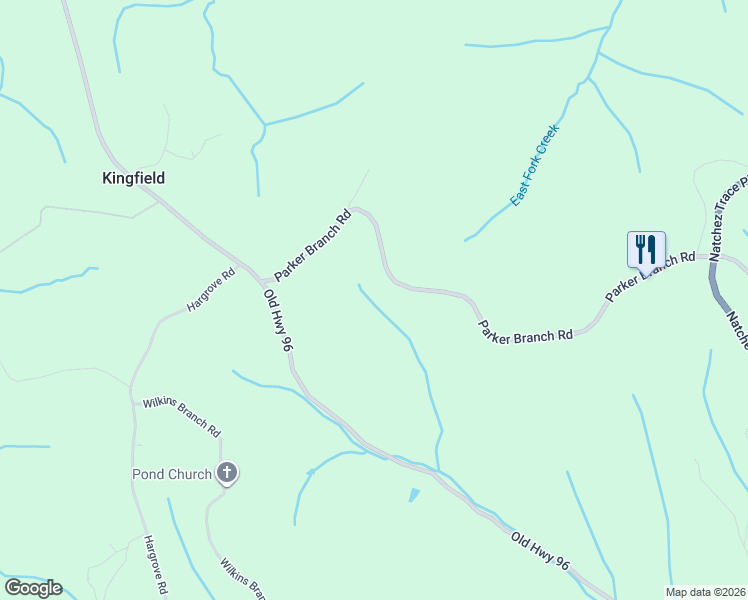 map of restaurants, bars, coffee shops, grocery stores, and more near 5561 Parker Branch Road in Franklin