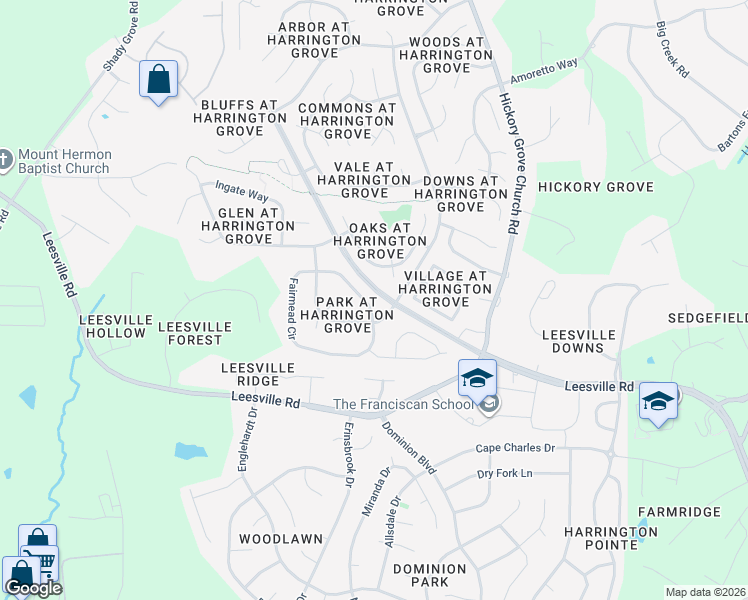 map of restaurants, bars, coffee shops, grocery stores, and more near 11816 Radner Way in Raleigh