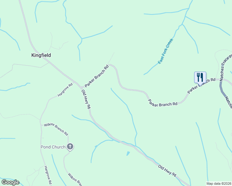 map of restaurants, bars, coffee shops, grocery stores, and more near 5561 Parker Branch Road in Franklin