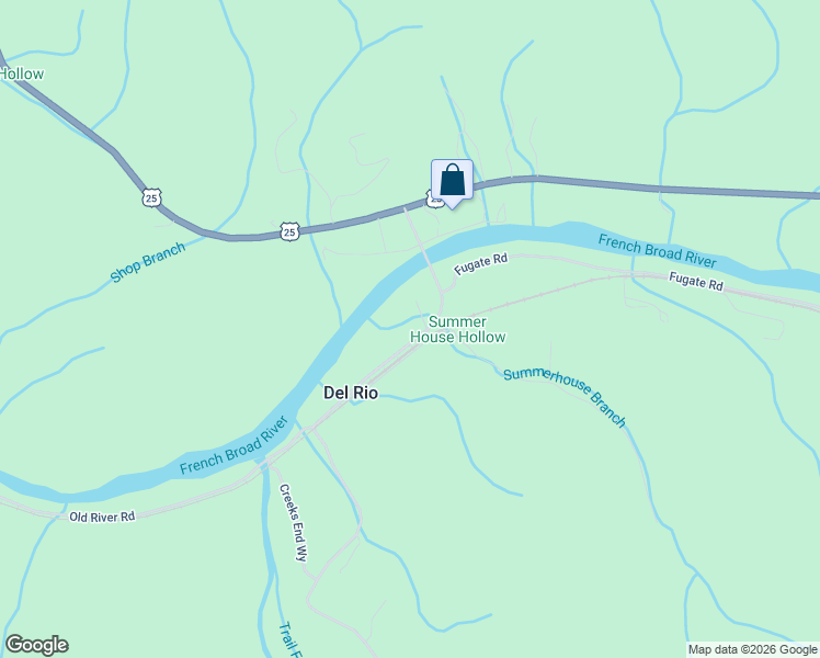 map of restaurants, bars, coffee shops, grocery stores, and more near 127 Summer House Hollow Road in Del Rio