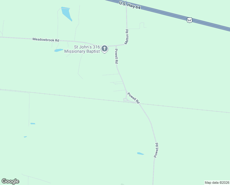 map of restaurants, bars, coffee shops, grocery stores, and more near 314 Powell Road in Rocky Mount