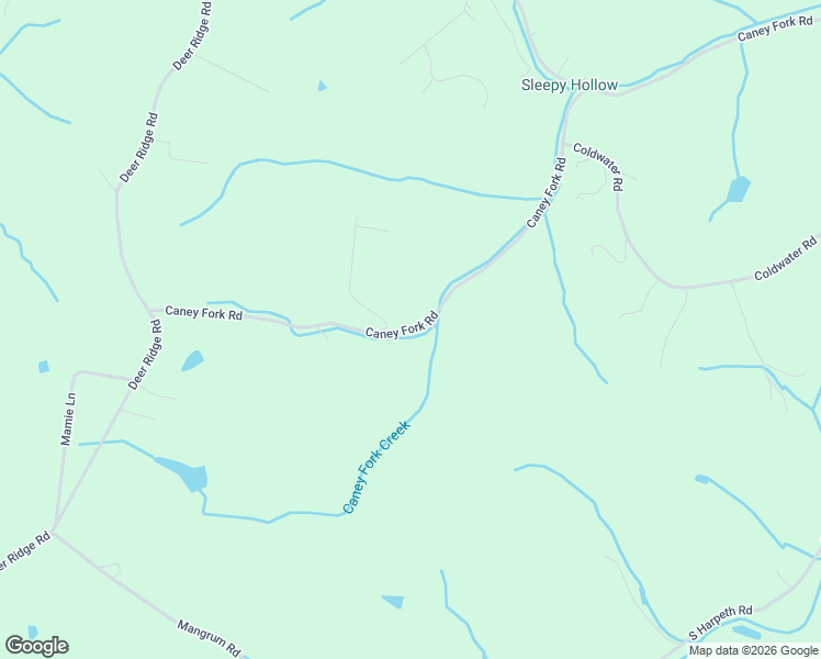 map of restaurants, bars, coffee shops, grocery stores, and more near 7742 Caney Fork Road in Fairview