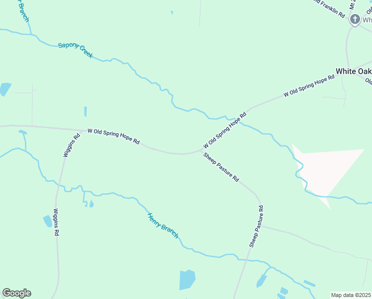 map of restaurants, bars, coffee shops, grocery stores, and more near 4742 West Old Spring Hope Road in Spring Hope