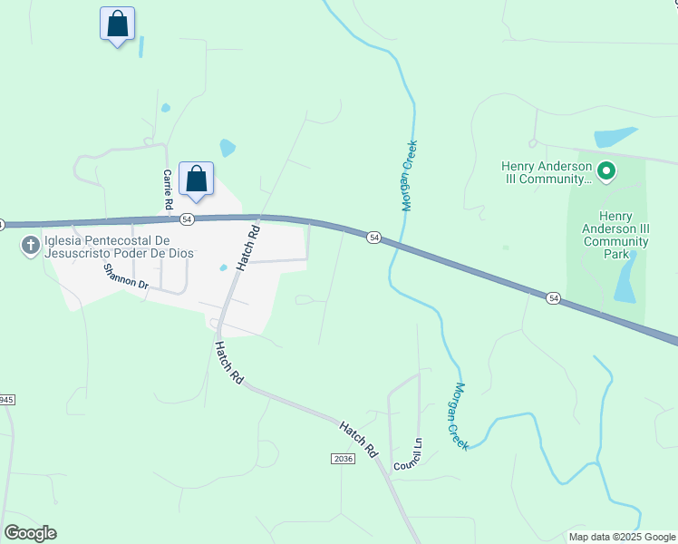 map of restaurants, bars, coffee shops, grocery stores, and more near 1215 Timothy Lane in Chapel Hill