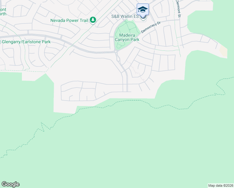 map of restaurants, bars, coffee shops, grocery stores, and more near 2408 Luberon Drive in Henderson