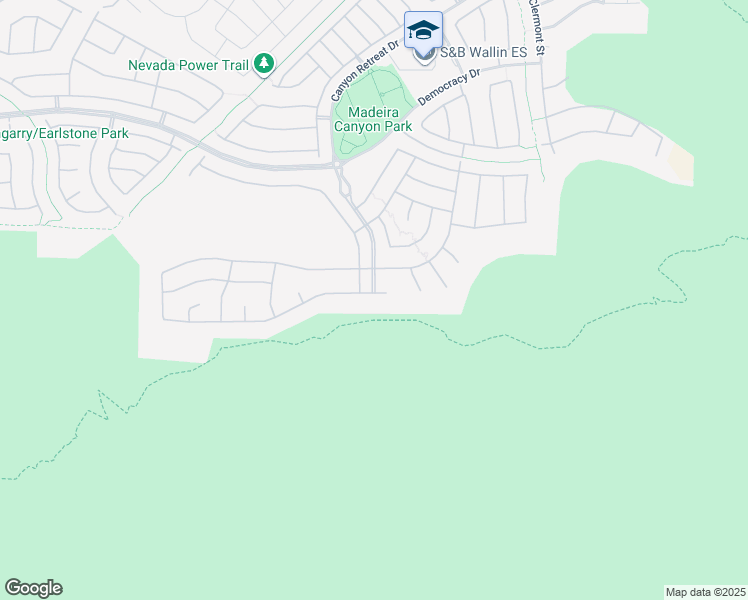 map of restaurants, bars, coffee shops, grocery stores, and more near 2385 Luberon Drive in Henderson