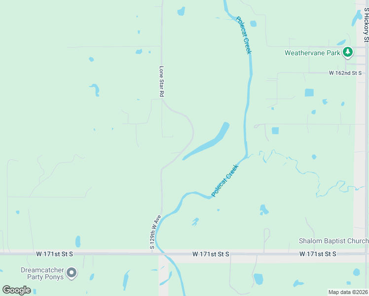 map of restaurants, bars, coffee shops, grocery stores, and more near 16610 Lone Star Road in Sapulpa