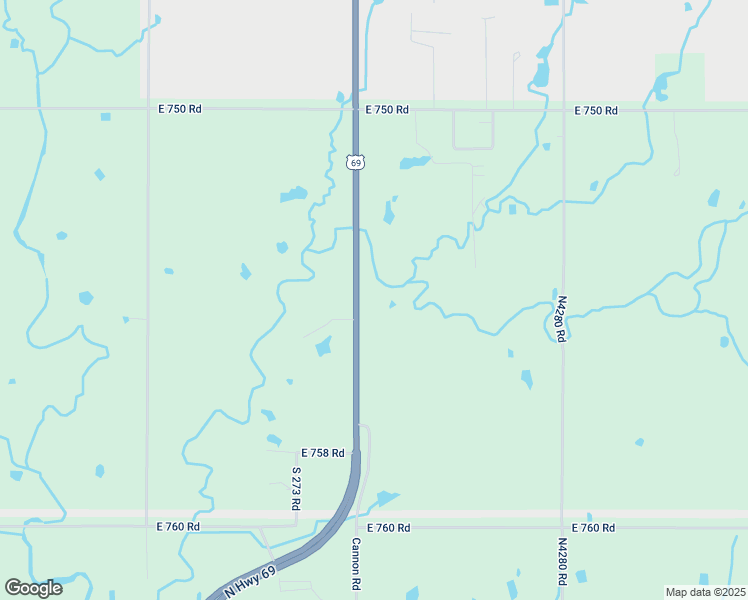 map of restaurants, bars, coffee shops, grocery stores, and more near 75448 U.S. 69 in Wagoner